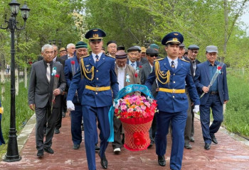 В Бейнеу потомки ветеранов почтили память фронтовиков