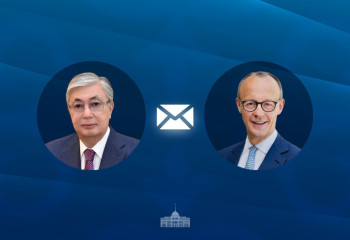 Tokayev congratulates Friedrich Merz on his election as Federal Chancellor of Germany