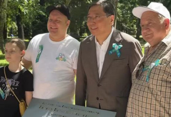 Алматыда соғыс ардагерлерінің 8 аллеясы ашылды