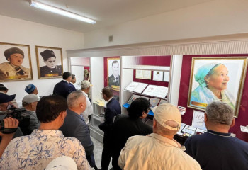 В честь ветерана войны ВОВ открыли музей в школе Туркестанской области