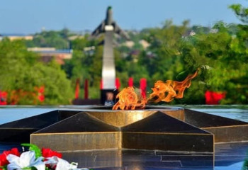 В Шымкенте проходит торжественное мероприятие, посвященное 80-летию Победы