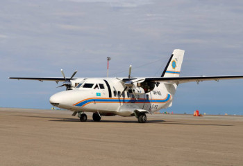 Атырауда жаңа L 410 көпмақсатты ұшағы пайдалануға берілді