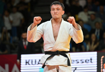 Казахстанский дзюдоист Есет Куанов стал бронзовым призером турнира серии Grand Slam в Астане