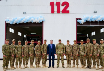 Безопасность на местах на новый уровень: в селе Бөкейхан открылось новое пожарное депо