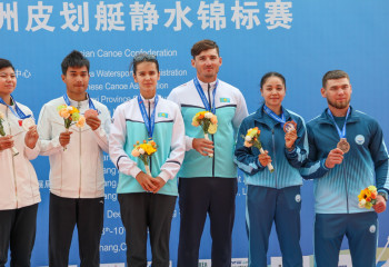 Байдарка мен каноэде ескек есу: Қазақстан Азия чемпионатын 4 алтын медальмен аяқтады