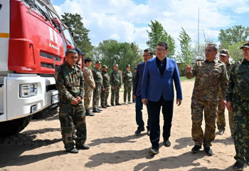 Берік Уәли Абай облысындағы орман шаруашылығына барды