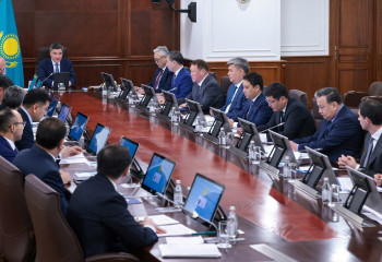 Бектенов ірі өнеркәсіп жобаларын жүзеге асыру мәселелері бойынша кеңес өткізді