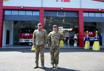 На берегу Жайыка в Атырауской области открылась универсальная спасательная часть