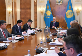 Президент заслушал годовой отчет Национального банка: в фокусе — инфляция, бюджет и новый закон о банках