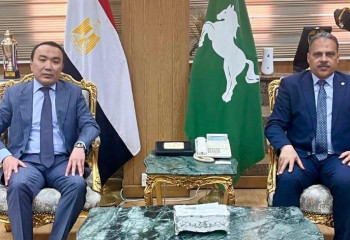 Al Sharkia expresses its intention to cooperate with regions of Kazakhstan