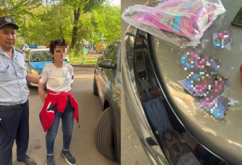 В Алматы задержана распространительница листовок с вербовкой закладчиков наркотиков