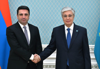 Tokayev meets with Chairman of National Assembly of Armenia