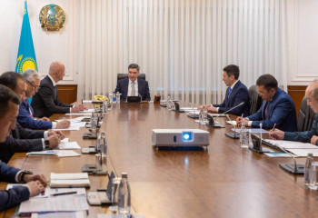 Олжас Бектенов президент тапсырмаларын орындау бойынша кеңес өткізді