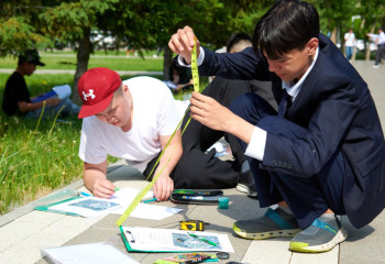 В Астане прошел финал национальной олимпиады по географии среди школьников