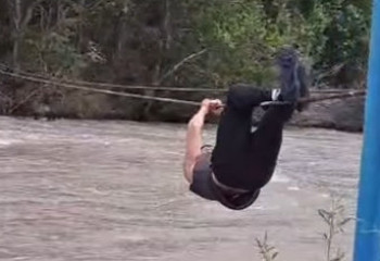 Трагедия на реке в Жетысу: мужчина утонул, пытаясь переправиться по тросу