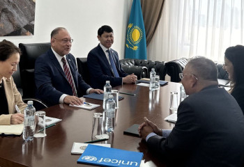 Kazakhstan strengthens cooperation with  UN on child rights protection