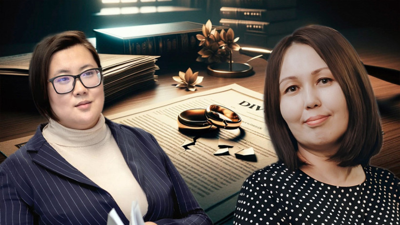  Коллаж El.kz/ Аяулым Сағынбаева, Шынар Түлешова 