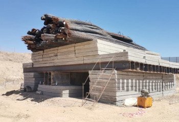 Шымкентте жаңа тұрғын үй кешені үшін қадалардың бірегей сынағы өтіп жатыр