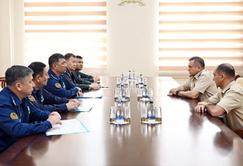 Қазақстан әскерилері Әзірбайжан қорғаныс ведомствосында болды