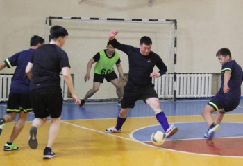 Командный чемпионат по футболу среди спортсменов Нацгвардии прошел в Астане