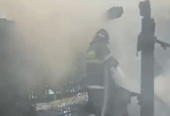 Ребенка спасли при пожаре в Усть-Каменогорске