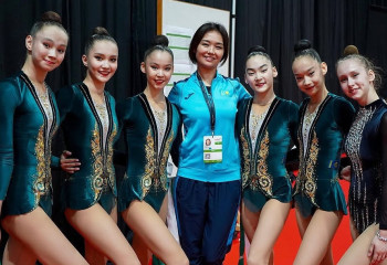 Қазақстан көркем гимнастикадан Азия чемпионатында алтын медаль жеңіп алды