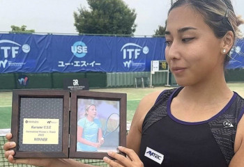 Қазақстандық теннисші Жапониядағы турнирдің чемпионы атанды