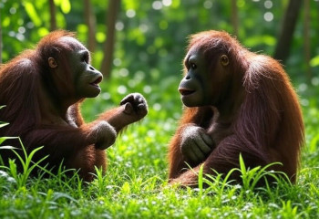 Орангутаны используют «языковую матрёшку» – структуру, считавшуюся уникальной для людей