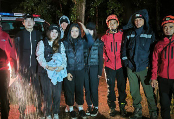 Пять молодых альпинистов спасены в сложных погодных условиях на Кок-Жайлау