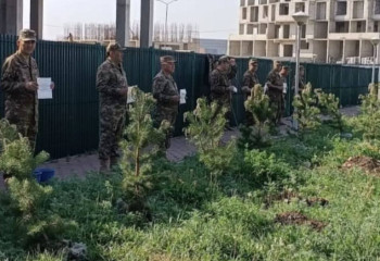 Graduates' alley of National Guard opened in Astana