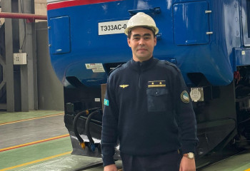 Машинист мамандығы тәртіп пен жауапкершілікті талап етеді