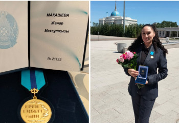 Бұл марапат үлкен сенімнің белгісі деп білемін – актриса Жанар Мақашева