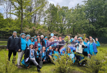 Polish Dears Plant a Tree in Honor of Dimash’s Birthday