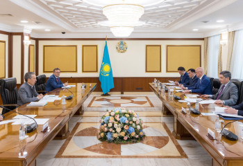 Kazakh PM discusses joint projects in Oil and Gas sector with Nail Maganov, General Director of Tatneft