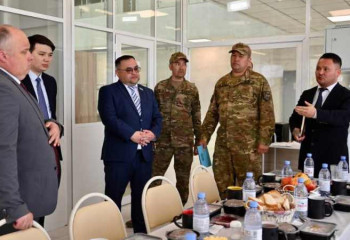 В Астане прошли сборы территориальной обороны