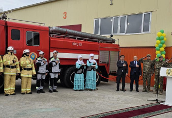 В Павлодарской области открыт новый пожарный пост: помощь придёт быстрее в отдалённые сёла