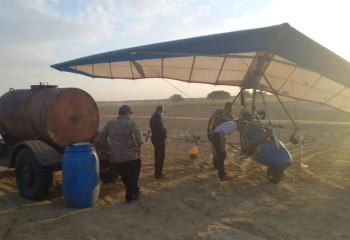 Айдарбек Сапаров поручил усилить меры по защите сельхозугодий от саранчовых вредителей