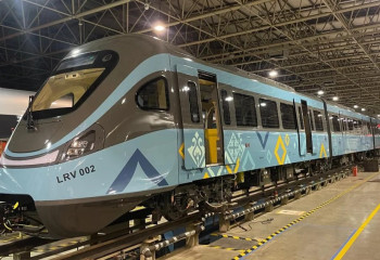 LRT-ның алғашқы вагондары Астанаға жіберілді