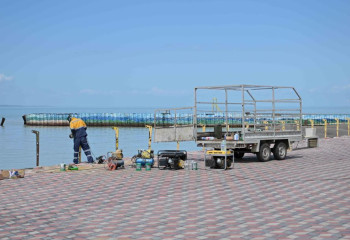 На побережье Алаколя создают новые объекты для отдыха