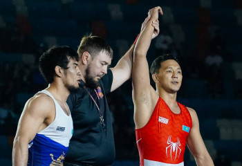 Определились первые финалисты Кубка Казахстана по вольной борьбе