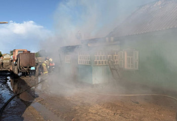 Төтеншеліктер тұрғын үйді өрттен сақтап қалды