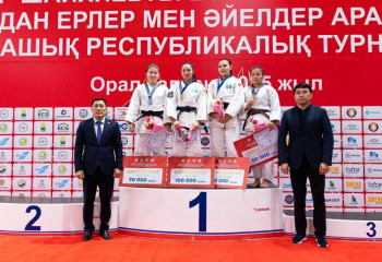 Оралда дзюдодан республикалық турнир өтіп жатыр