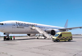 Трагедия в воздухе: пассажирка скончалась в самолете до прибытия в Актобе