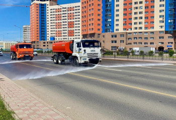 «Таза Қазақстан» акциясы аясында Астана қалай құлпырып жатыр