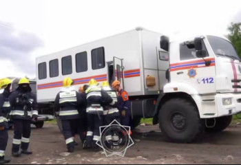 ТЖМ құтқарушылары ШҚО-да селге қарсы оқу-жаттығу өткізді