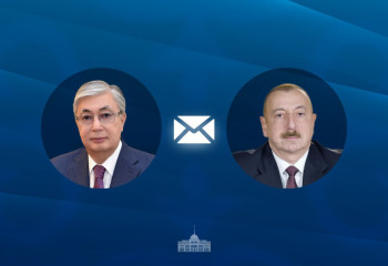 President of Kazakhstan congratulates Ilham Aliyev on Independence Day of Azerbaijan