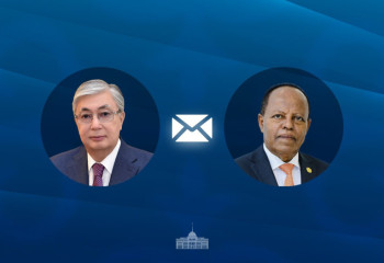 Kassym-Jomart Tokayev congratulates President of Ethiopia on National Day