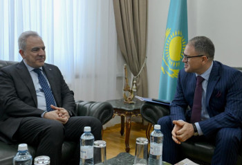 Сыртқы істер вице-министрі Грекия үкіметінің өкілін қабылдады