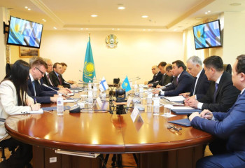ТЖМ өкілдері Финлияндия делегациясымен  Каспийдің қауіпсіздік мәселесін талқылады
