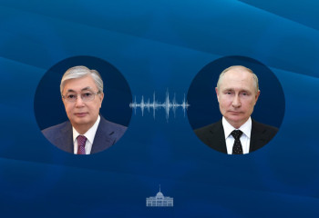 Мемлекет басшысы Ресей президентімен телефон арқылы сөйлесті